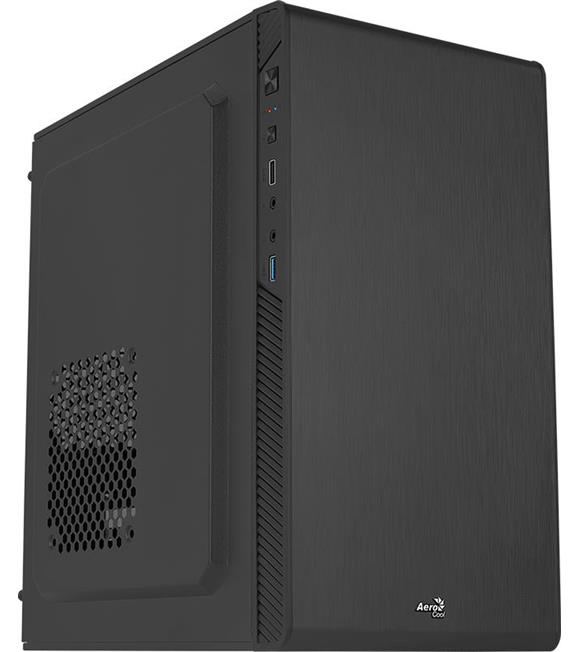 Aerocool AE-CS106P350 CS-106 350W 1x120mm FRGB USB 3.0 Micro ATX-Mini ITX Siyah Kasa_1