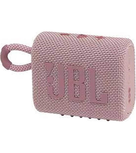 JBL Go 3 Bluetooth Hoparlör pembe IP67