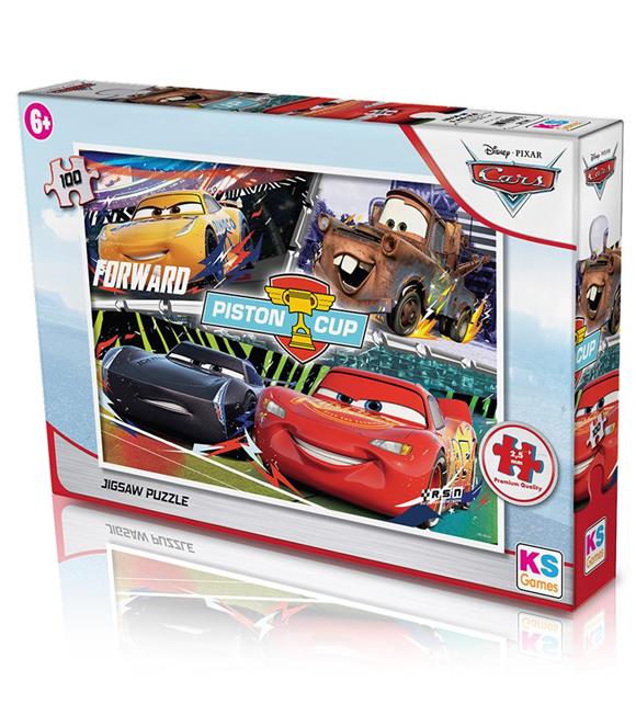 Ks Games Puzzle 100 Parça Cars  CR.714