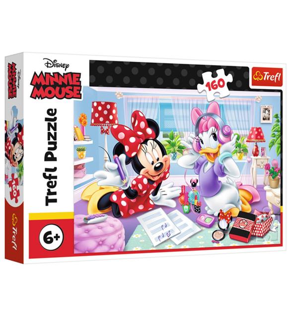 Trefl Puzzle 160 Parça Minnie Mouse 15373 (41x27,5 cm)