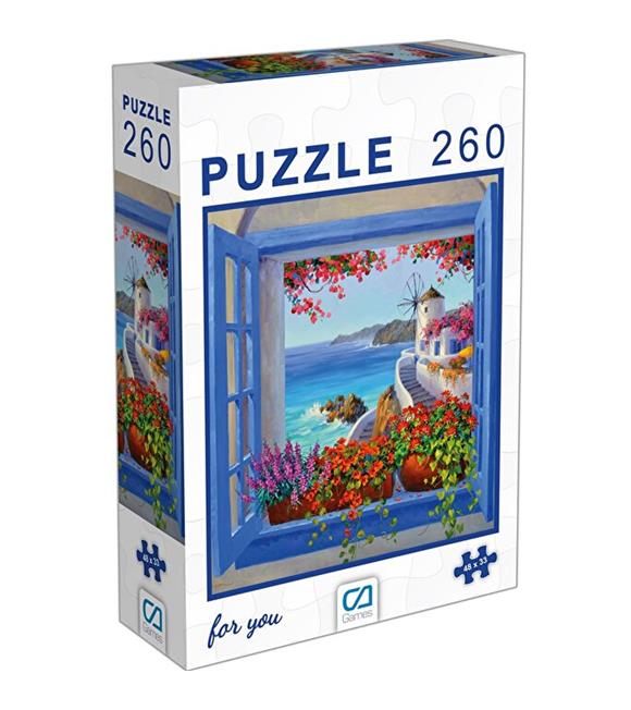 Ca Puzzle 260 Parça Pencere 6002