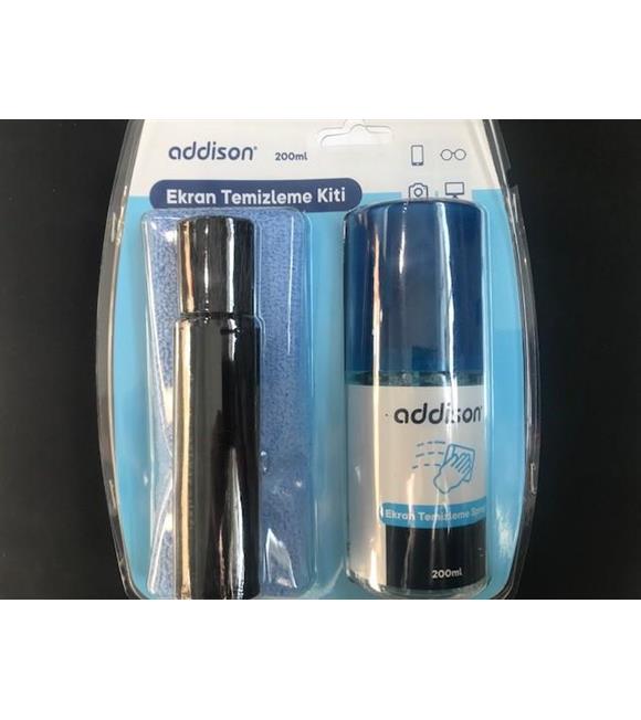 Addison 300893 Lcd-Notebook Ekran Temizleme Seti 200ml