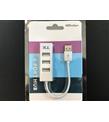 Tx ACUSB24W 4Port Usb Hub Beyaz 2.0 480Mbps  (0,11cm Kablo Uzunluğu)