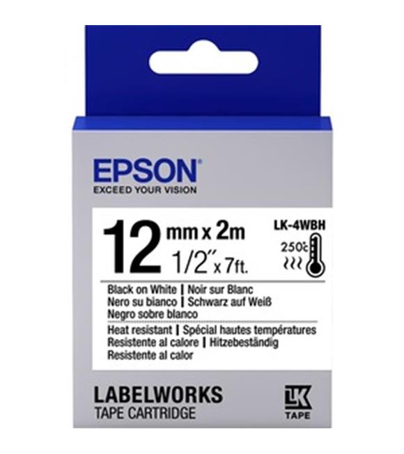 Epson LK-5SBE Gümüş Üzeri Siyah 18mm 9Metre Etiket