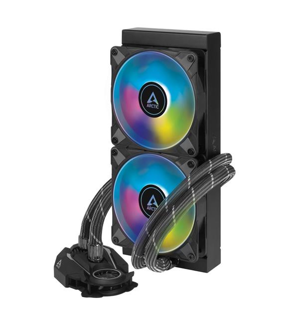 ARCTIC AR ACFRE00093A Liquid Freezer II - 240 A-RGB Intel-AMD İşlemci Destekli PWM Sıvı Soğutucu_1