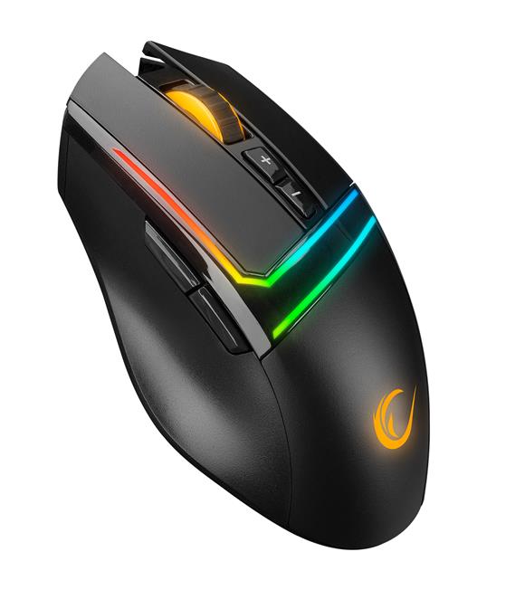 Rampage SMX-R76 BOLT Usb Siyah RGB Ledli 10000 dpi Gaming Oyuncu Mouse