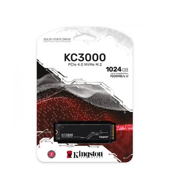 Kingston 1TB KC3000 SKC3000S-1024G 7000-6000MB-s PCIe NVMe M.2 SSD Disk_1