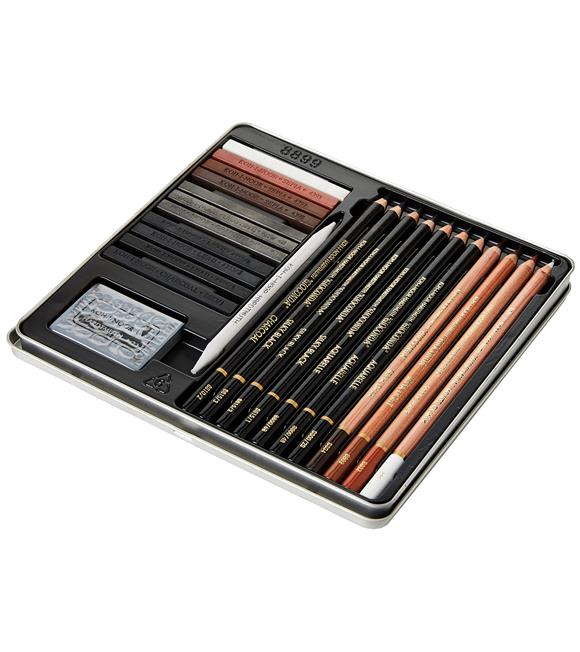 Koh-I Noor Set For Sketching 24 Pcs 8899