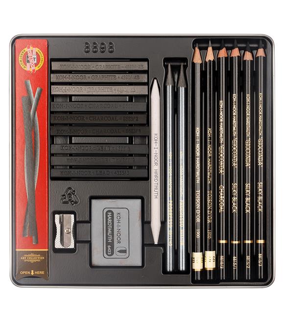 Koh-I Noor Set For Sketching 23 Pcs 8898