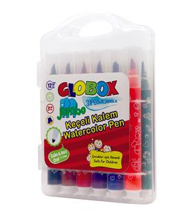 Globox Keçeli Kalem 12 Li Plastik Kutu 3382