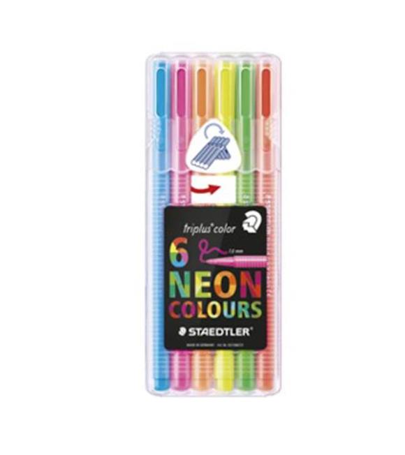 Staedtler Keçeli Boya Kalemi Triplus Color Üçgen 6 LI 323 SB6CS1