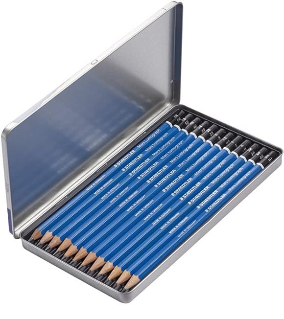 Staedtler Kurşun Kalem Mars Lumograph 12 Li Metal Kutuda 100 G12