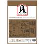 Mona Lisa Eskiz Defteri Telli Kraft A4 100 GR 50 YP MN01-4