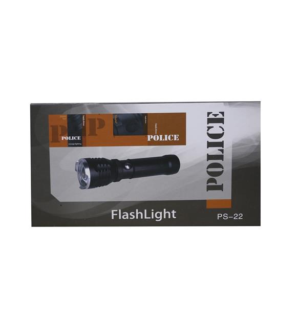 Polıce PS-22 Cree Led + Zoom + Magnet Şarjlı El Feneri
