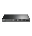 Omada Tp-Link TL-SG3428X 24 Port 10-100-1000 Mbps Switch 4 Port 10GE SFP L2 Çelik Kasa Rack Mount