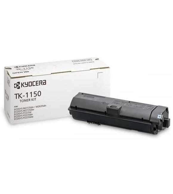 Kyocera TK-1150 Orjinal Fotokopi Toneri Ecosys M2135-2635-2735 P2235-2235-2235 3.000 Sayfa