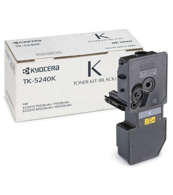 Kyocera TK-5240K Black Siyah Orjinal Fotokopi Toneri Ecosys M5526cdn-5526cdw P5026cdn-5026cdw 4.000