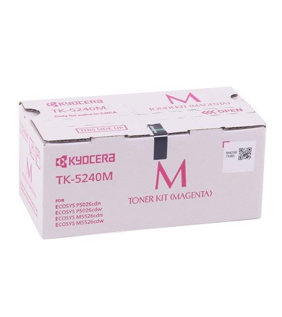 Kyocera TK-5240M Magenta Kırmızı Orjinal Fotokopi Toneri Ecosys M5526cdn-5526cdw P5026cdn-5026cdw 3.