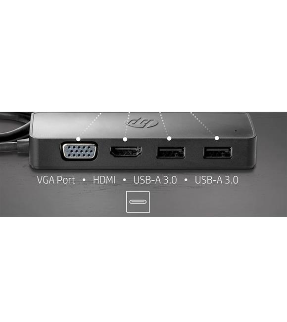 HP 235N8AA USB-C Travel Hub G2 2Usb-Hdmı-Vga Type-c Hub_1