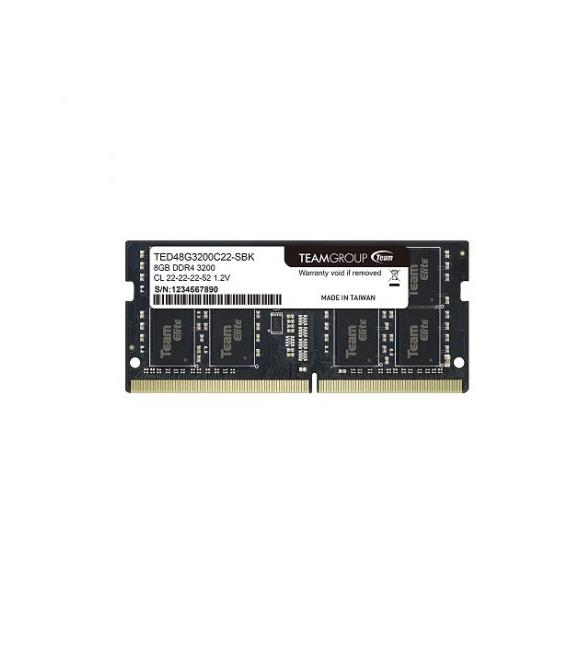 Team Elite 16GB (1x16GB) 3200MHz CL22 DDR4 TED416G3200C22-S01 Notebook Ram_1