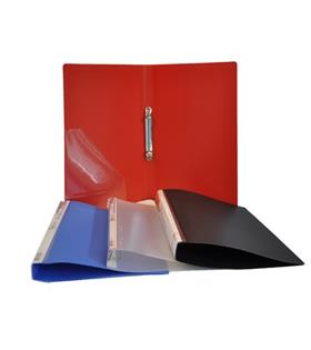 Bafix Halkalı Dosya PP 2 Halkalı A4 Kırmızı