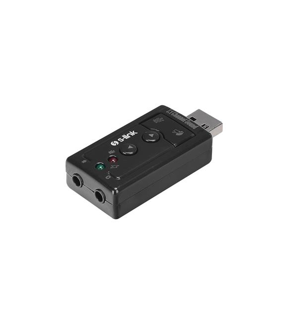 S-link SW-SGG027 Usb Ses Kartı 2.0 Çevirici Adaptör