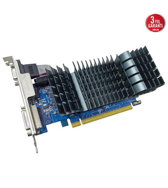 Asus GeForce GT 710 Evo GT710-SL-2GD3-BRK-EVO 2GB DDR3 64Bit DX12 Ekran Kartı_1