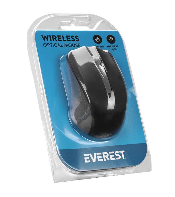 Everest SM-537 Usb Gri 1500Dpı 2.4Ghz Kablosuz Mouse (10mt)_1