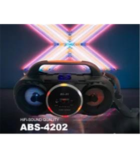 Portable ABS4202 Şarjlı Kumandalı Sd-usb Bluetooth RGB Spekaer