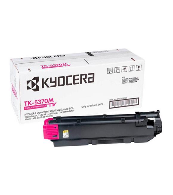 Kyocera TK-5370M Magenta Kırmızı Orjinal Fotokopi Toneri Ecosys MA3500cix - MA3500cifx 5.000 Sayfa