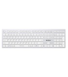A4 Tech Fstyler FBX50C Beyaz Bluetooth+2.4G Nano Fn Şarjlı Multimedya Klavye