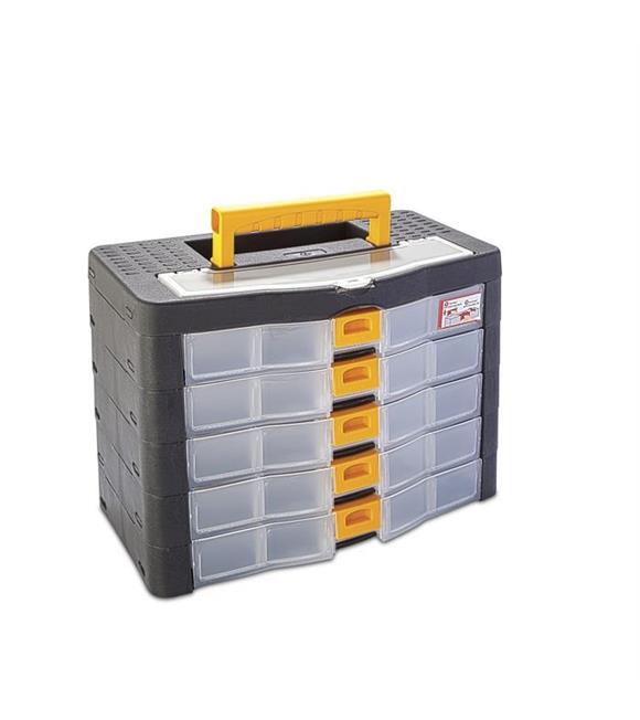 Asrın Asr-2071 5 Li Monoblok Organizer Çekmece (19x39x26 cm)