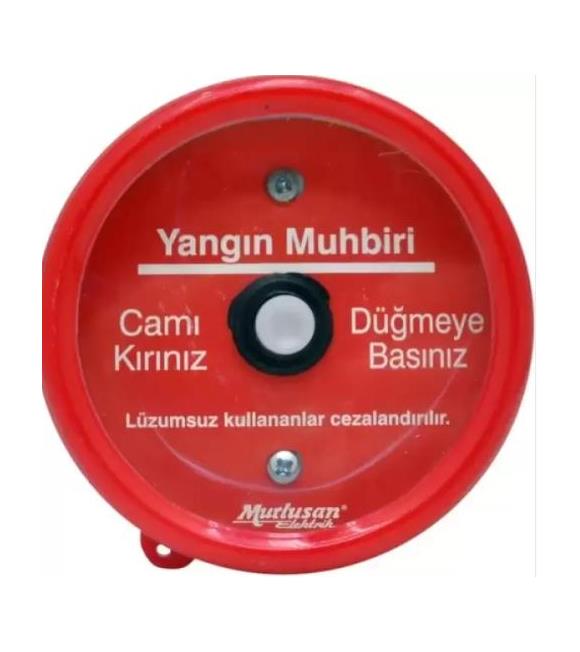 Cebi Yangın Muhbir Camlı 2li