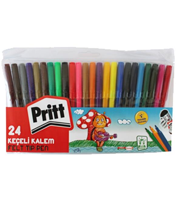 Pritt Keçeli Boya Kalemi 24 Renk 1774252