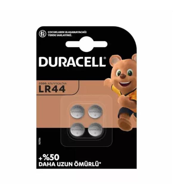 Duracell Lityum Düğme Pil 3 V 4 LÜ LR44