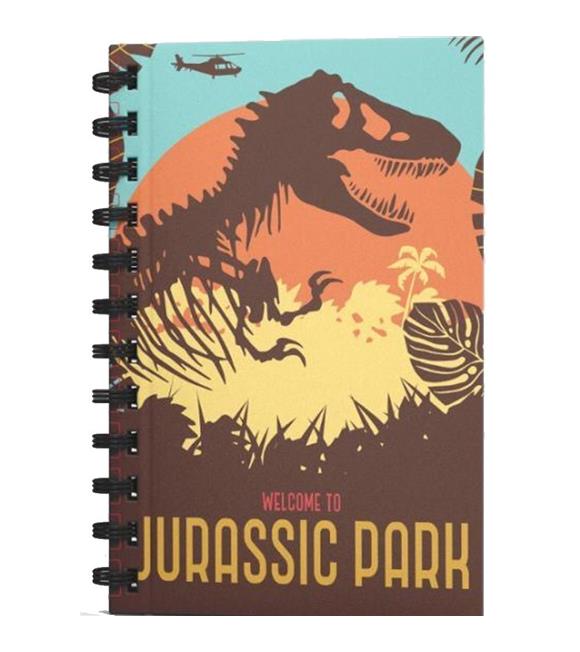 Mabbels Spiralli Defter Jurassic Park Wellcome To Kahverengi 80 YP 17x24 DFT-388609