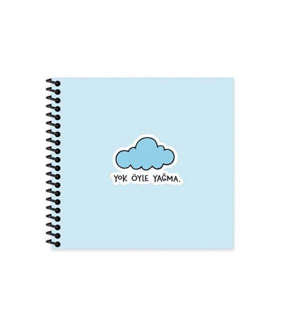 Keskin Color Sticker Defter Hisli Şeyler 16x15 50 Yp. Çizgili Yok Öyle Yağma