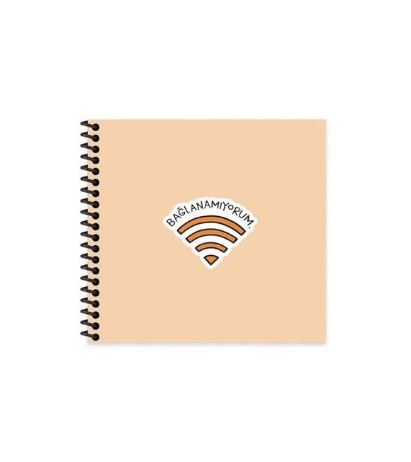 Keskin Color Sticker Defter Hisli Şeyler 16x15 50 Yp. Çizgili Stickerli Defter Bağlanamıyorum