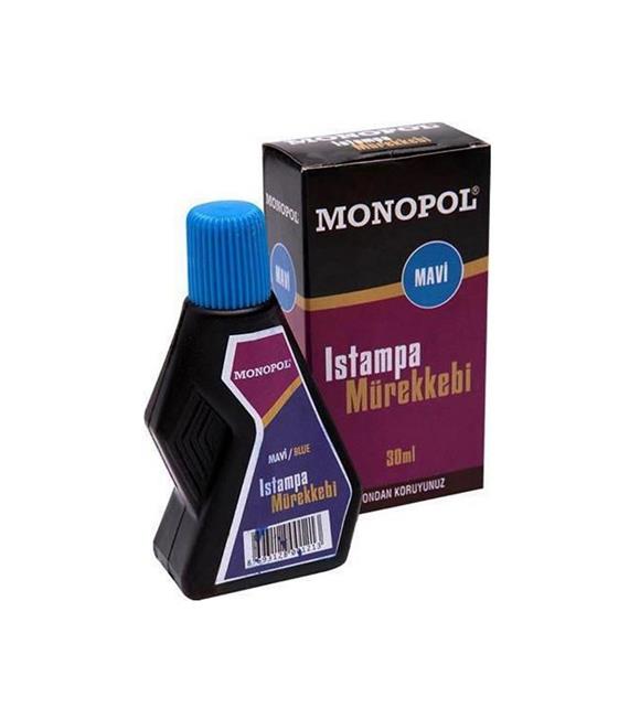 Monopol Istampa Mürekkebi 30 ML Mavi 1121