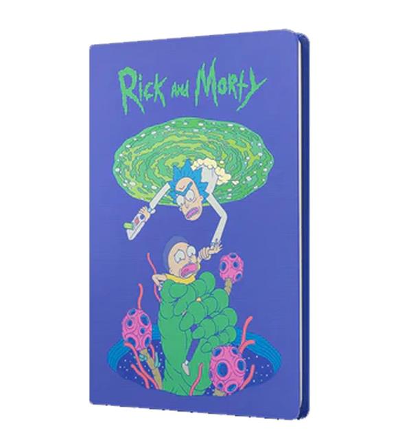 Mabbels Sert Kapak Butik Defter Rick And Morty Mor 80 YP 15x21 DFT-388081