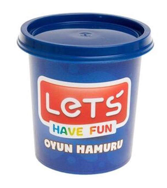 Lets Oyun Hamuru Tek Renk 150 GR Lacivert L8340-11