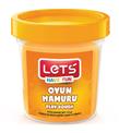 Lets Oyun Hamuru Tek Renk Turuncu 110 GR L8440-8