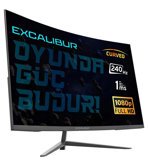 Casper 31.5" Excalibur M.E315FHD-G 240HZ 1ms 300NIT (Hdmı+Display) Curved Fhd LED Monitör