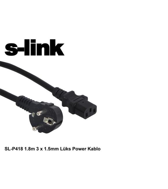 S-link SL-P175 1.5m  0.75mm Lüks Power Kablo