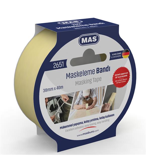 Mas Krepe (Maskeleme) Bantı 38 MM x 40 M 2651