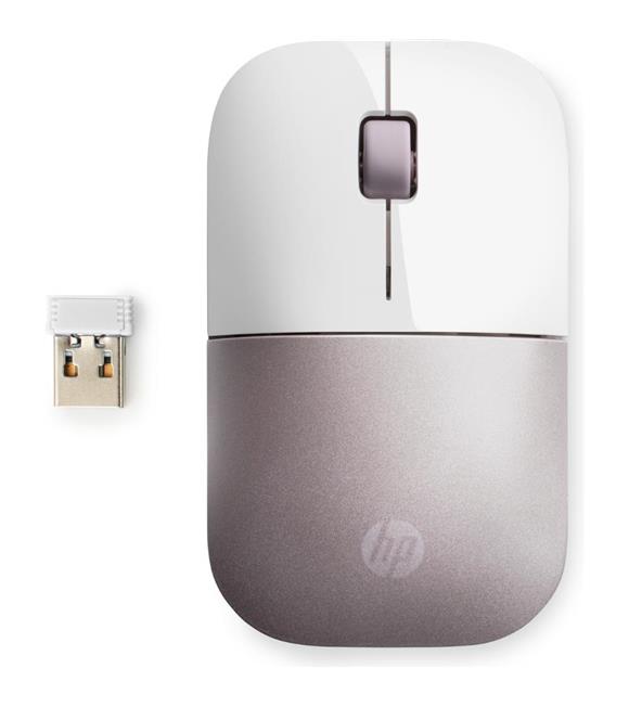 HP Z3700 4VY82AA Slim Beyaz-Pembe Wireless Optik Mouse 2.4Ghz 1200Dpı