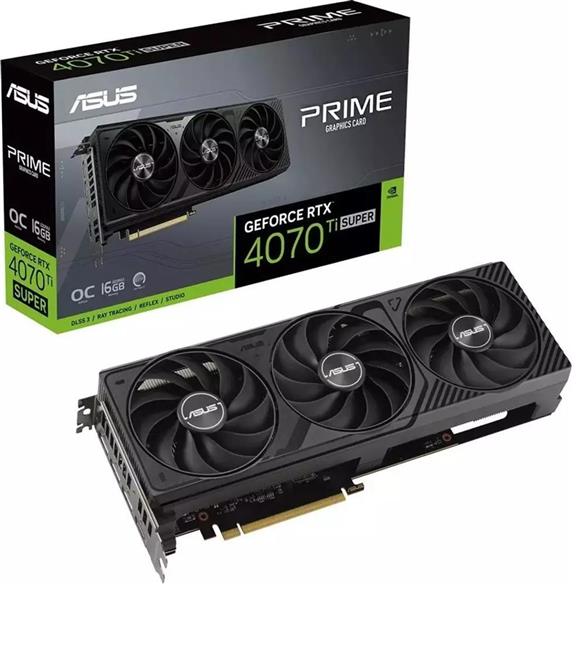 Asus PRIME-RTX4070TIS-O16G GeForce RTX4070Ti Super Prime OC Edition 16GB GDDR6X 256 Bit Ekran Kartı