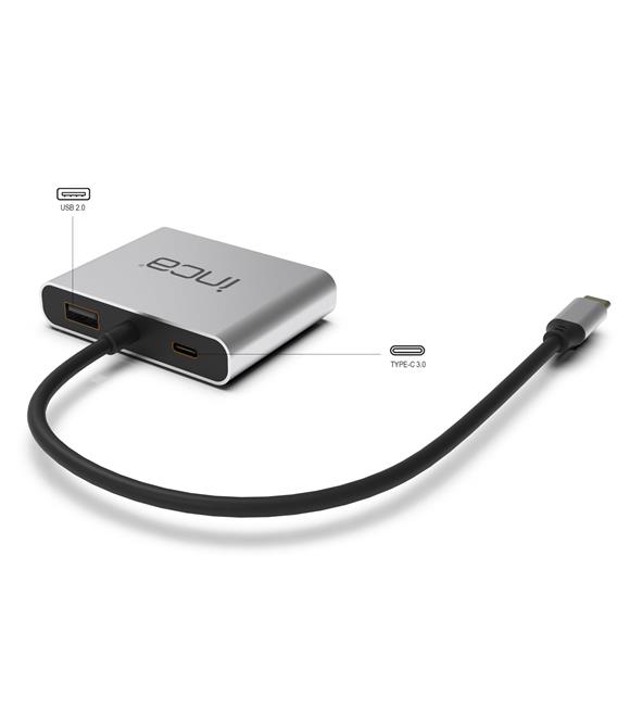 İnca ITPC-4 Usb C To 2x Hdmı 4K USb 2.0+Pd_1