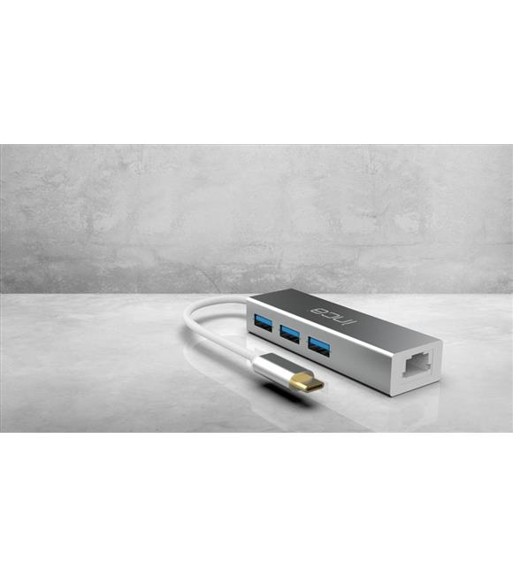 Inca ITPC-3T Usb C Usb 3.0+ Rj45 Ethernet Çoklayıcı_1