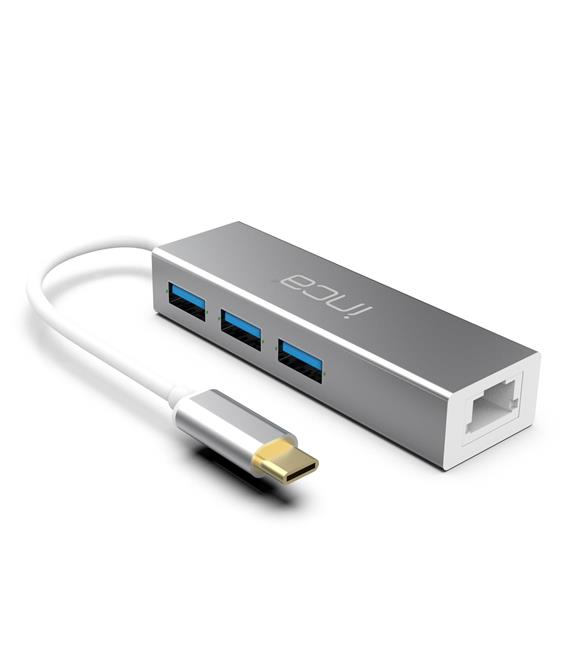 Inca ITPC-3T Usb C Usb 3.0+ Rj45 Ethernet Çoklayıcı